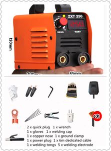 RU EU Delivery 220V Welding Machine Compact Mini MMA Welder Inverter Welding semiautomatico