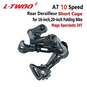 LTWOO A7 1x10 Groupset Trigger Shifter Spak+bakre derailleur för MTB-cykel 10-växlad kassettkedja 42T 46T 50T LTWOO GROUPSET