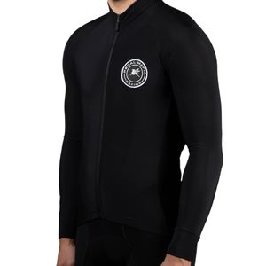 ペダルマフィアレーシングサイクルマンサーマルフリース長袖ウォームジャケットMaillot Ciclismo Go Pro ClothingMTBロードバイクアパレル