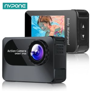 Камеры 4K Ultra HD Wi -Fi Action Camera Sport Camera 2,0 -дюймовая экрана 10 м 150D подводный водостойкий кузов.