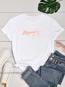 Mama's Gift Mother Daughter Family Dopasowanie strojów T-shirt kobiety Bestie Mama Me Tops Girl Mommy Baby Ubrania mamusi tee
