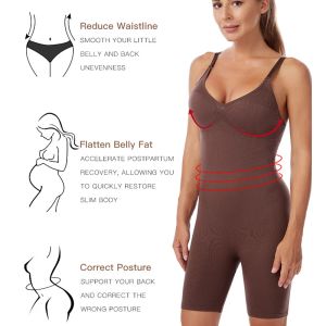 Shapewear for Women Tummy Control Bodysuit Mid Thigh Butt Lifter Body Shaper Shorts Slimming Body Shaper Corset Leggings Daily