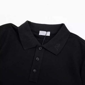 24SS Summer New Classic Unisex The Fue Polo футболка с короткими рукавами с короткими рукавами