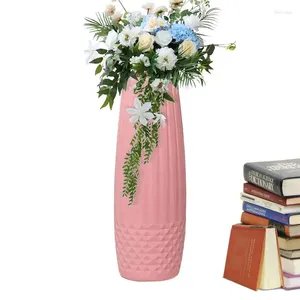 Vasos de flor de vasos |Nordic for Home Decor Pampas Grass Flowers Bouquet Farmhouse Modern Desk Aestheti