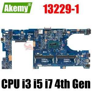 Moderkort för Dell Latitude 3340 Laptop Motherboard CN0MYK5G 0x13HJ 132291 DDR3 Notebook Mainboard 2957U i3 i5 i7 4th Gen CPU UMA