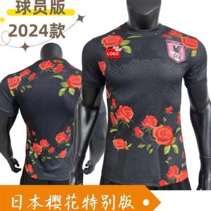 Maglie di calcio Mentina 2024 Giappone Sakura Edizione Speciale Edizione Football Player Match stampabile Jer stampabile