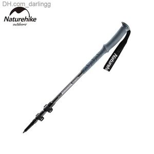 Trekking Poles Naturehike ST03 Alpenstocks Ultralight Hiking Travel Folding Rod Hiking Travel Stick Camping Shockproof AlpenstocksQ