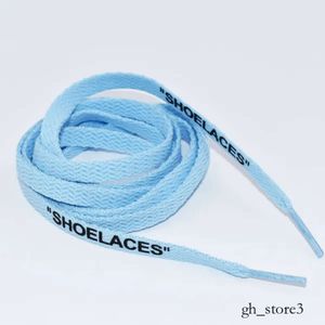 17 Colors Lace Letter Font 8mm Double Sides Printed "SHOELACES" Black White Lace Signed Off Flat Shoes Lacet Joint Shoelace 120 140 160cm 821