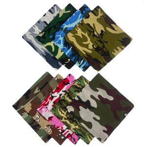 Bandanas Hiphop Scarves Du-rag Cotton Headwear Camouflage Headband Camping Mask Gaiters Braga Cuello Hiking