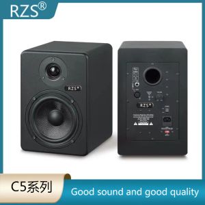 Lautsprecher RZS 5inch High -Power -Aufnahme -Sound -Box -Desktop -Halterung Home Audio TV Studio Überwachung Active Lautsprecher