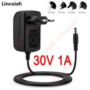 Şarj Cihazları 30V 500mA 1A AC/DC Adaptör Şarj Cihazı Bosch Vakum Süpürge Şarj Cihazı Ev Duvar Şarjı Güç Kaynağı AB/US Fiş