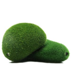 Fish Tank Räka Tång Boll Diy Marimo Moss Balls Artificial Grass Turf Mini Fairy Garden Micro Terrarium Ornament Dekoration