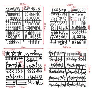 4st. Tecken för filtbrev Bokstavelnummer Meddelande Board Letterboard Matchande brev Hem Dekor Tillbehör Symboler Kontor