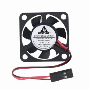 Kylning 10 st mycket GDSTIME 3007 30x30x7mm 3cm PC Computer Cooling Fan 5V med 2 -stifts duponttråd