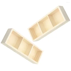 TEA TRAYS LAGRING TRÅ BOX BAG ARGANISER MOUND SUCKET HOLDER TEABAGS CABINET