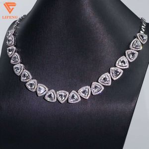 Hot Selling New Style Fashion Jewelry Body Chain Hip Hop 925 Sterling Silver Moissanite Cuban Link Chain for Man