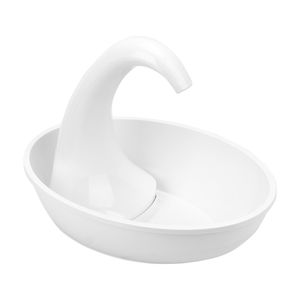 Matande vatten som flyter fontän för katthund Automatisk Swan Pet Cat Water Dispenser