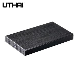 エンクロージャーUthai G15 HDDケースタイプ3.1からSATA3 SSDボックスUSB3.1ケースサポート6TB外部HDDエンクロージャー2.5 SATAからUSB 3.0アダプターUSB C