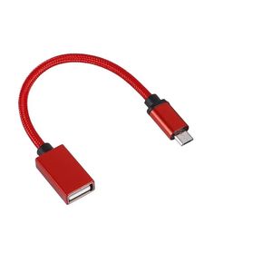 1pcs Micro USB Erkek - Kadın OTG Kablosu USB Tipi Erkek Kablo Adaptör Dönüştürücü Android Telefon İçin USB Kablosu Otg Adaptör