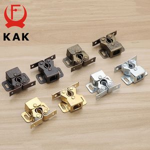 KAK 2PCS Magnet Cabinet Catches Door Stop Closer Stoppers Damper Buffer Cabinet Lock Wardrobe Hardware Furniture Fittings