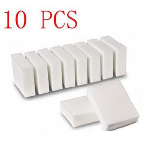 10pcs 10*6*2cm Magic Clean Melamine Eraser Melamine Sponge Pad Cleaner Kitchen Assessoires Dish Washing Sponge Eraser