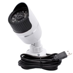 Webcams USB -Überwachungskamera 2MP 1080p H.264 IR Cut IR LED DAY Night Vision Bullet Hülle wasserdichte Outdoor -Webcam