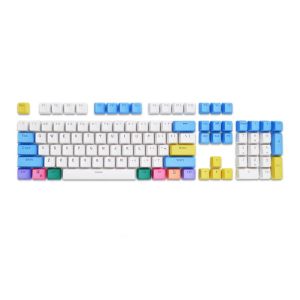 Accessori 104 KeyCaps PBT OEM Altezza Battere di retroilluminazione per tastiera meccanica Set di colori Coperta di tasto trasparente 61/87/104