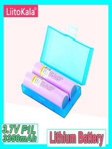 2PCS Liitokala F1L Original 36V 18650バッテリーINR18650 3350MAH 3400MAH 42V懐中電灯バッテリーの充電式セルを切り取るB5147027