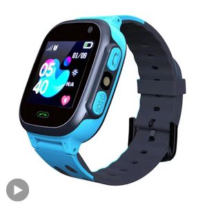 Guarda smartwatch polso kids smart orologio per bambini elettronici orologio da polso collegato da polso da polso da polso a mano