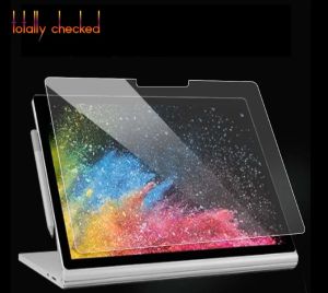 Skyddare för Microsoft Surface Book 2 13,5 15 15,6 tum bärbar dator 9h härdad glasskärmskydds tablettfilm