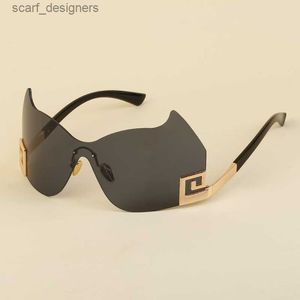 Solglasögon designer solglasögon för kvinnor och män modemodell special UV 400 skyddsbrev Leg dubbel strålram utomhusmärken Sunglasrj6ty240413RJ6T