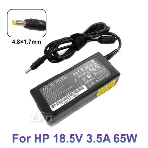 Adattatore 18.5V 3.5A 4,8*1,7 mm 65 W Adattatore per laptop Power Laptop per HP Compaq 6720S 500 510 520 530 540 620 625 V3000 Pavilion DV4000