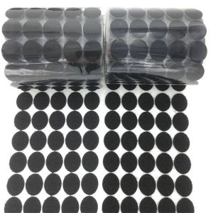 Dots Self Adhesive Fastener Tape 10/15/20/25/30mm Disc Dot Sticker Adhesive Strong Glue Magic Sticker Round Coins Hook Loop