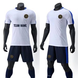 NEW HOT Custom football uniform Men Youth club Football jerseys College Soccer Uniforms Kits Kids blank shirt and shorts print