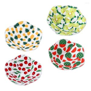 Conjuntos de utensílios de jantar 4 PCs Microwave Bowl Supplies Protection Isolles Capas