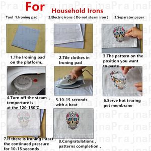 DIY Heat Transfer Patches Russia Mom Girl Boy Printing Patches On Clothes Super Mom Dad Queen Stickers On T-shirt Dresses Jeans
