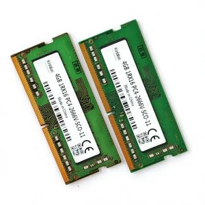 RAMS DDR4 RAMS 4GB 2666MHz Memória do laptop DDR4 4GB 1RX16 PC42666VSCO11 SODIMM MEMORIA 1.2V para notebook 260pin