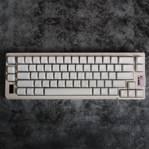 Acessórios GMK White Marble Keycap 160Keys Ice