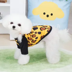 犬のアパレル夏の服の子犬Tシャツパジャマペット服ヨークシャーテリアチワワヨアプードルシーズシュナウザービチョンコスチューム