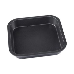Non Stick Pizza Pan Bakeware Carbon Steel Square Deep Plate Tray Bread Cake Mold Kitchen Baking ToolsCarbon Steel Baking Tray