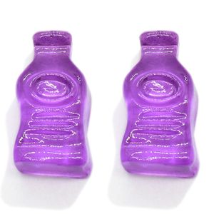 50/100 st New Dollhouse Miniature Bottle Beverage Soda Drink låtsas Spela mat kök tillbehör leksaker hantverk