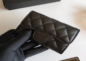 Nya högkvalitativa klaffplånböcker Fashion Purse Clutch äkta läderplånbok Kvinnor Purse Kredit -ID -korthållare Mynt Purses Designer C4944386