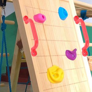 1 Pair Children Playground Nonslip Handle Mounting Hardware Kits Climbing Frame Stair Handrail Swing Outdoor Sports Toy Accessor