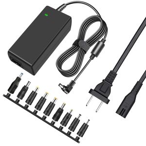 Caricabatterie 19V Adattatore per laptop universale dell'alimentazione alimentatore, 110240 V Adattatore da AC a DC 19 Volt 3.16A 2.1A, adatto a Gateway HP Asus Toshiba Ace