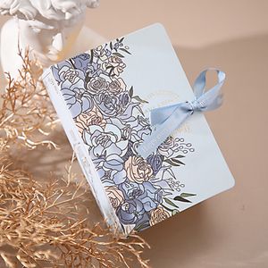 Creative Simple Book Shape Gift Box Cream