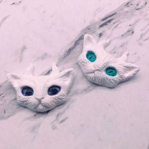 CATS Padrão Diy Crystal Epoxy Mold Silicone Ornament Ornament Jewelry Pingente Decor Molde Handcraft Cat Modelo Ferramenta