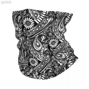 Fashion Face Masken Hals Gaich Paisley Chicano Bandana Styan Bandana Hals Giterin gedruckt Balaclavas Gesichtsmaske Schal Multi-Gebrauch Stirnband Running Windproof 240410