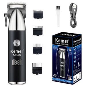 Триммер Kemei беспроводные волосы Clipper Electric Professional Professional Professional Trimmer Trimmer Beard для мужчин стрижки