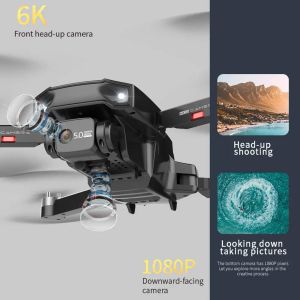 Droni per drone HJ188 con fotocamera 6K GPS Professional HD Registrazione 1080p 5G FPV Brushless Footble Long Distance Dron