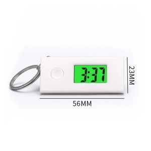 Silent Luminous Luminous Digital Electronic Electronic Clock Exam Study Library Pocket Watch Backlight Green Backlight LCD Display Mini Portable